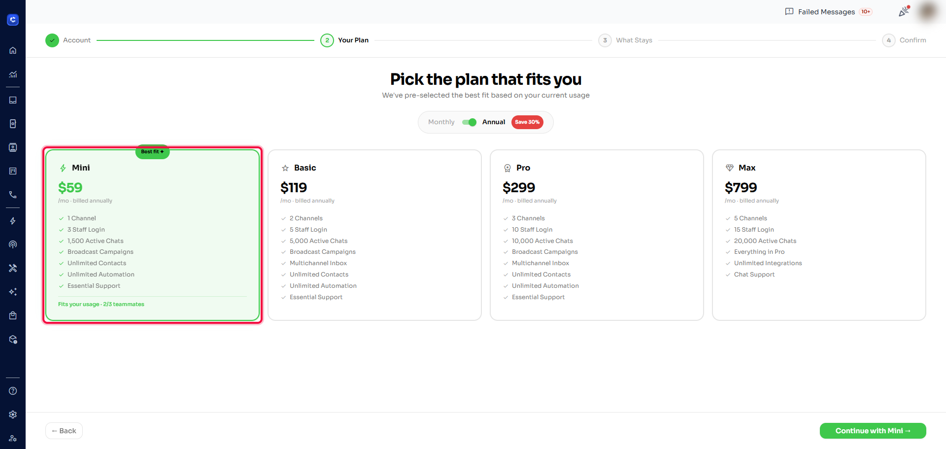 Step 3 screenshot