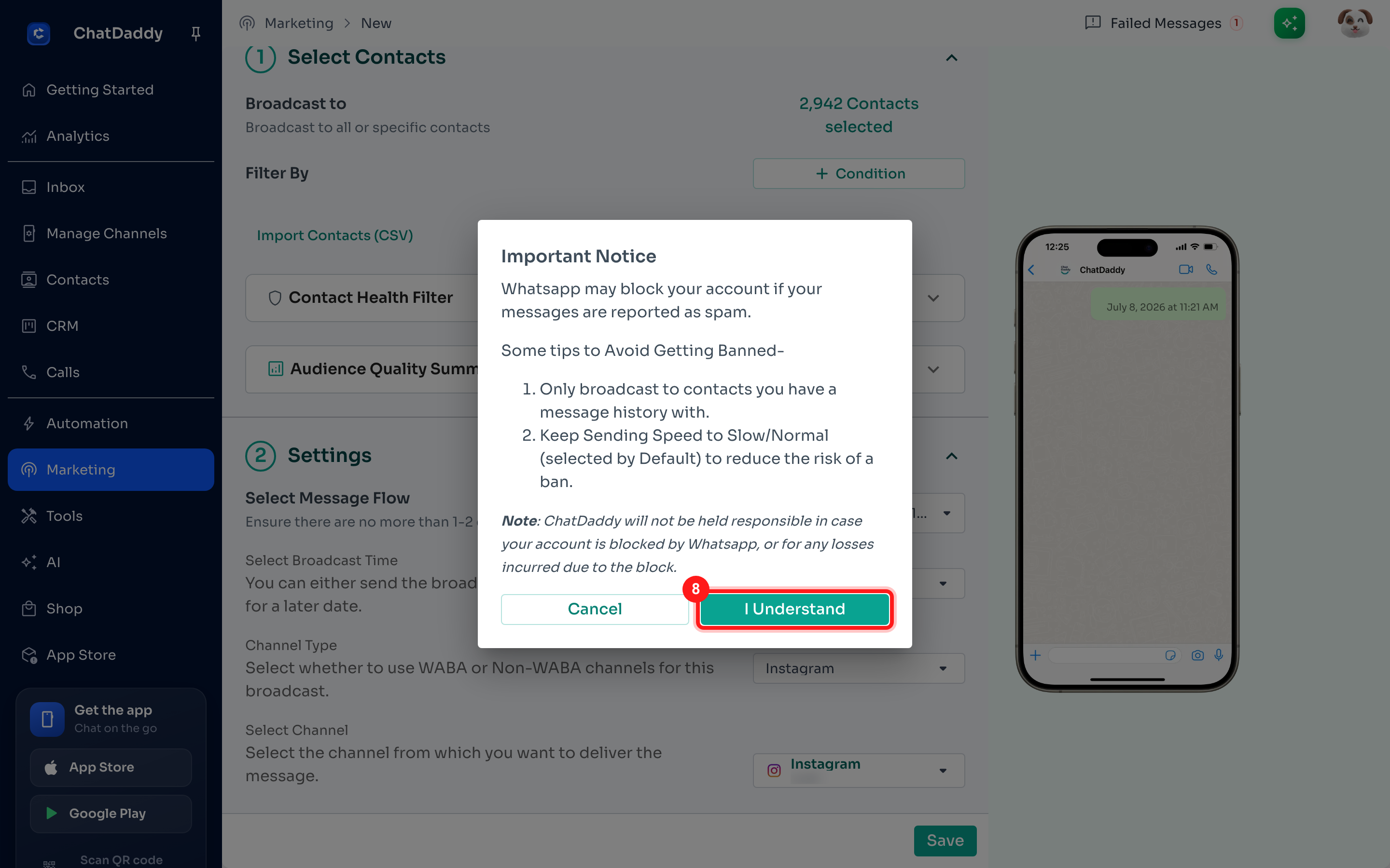 Step 8 - Review and save