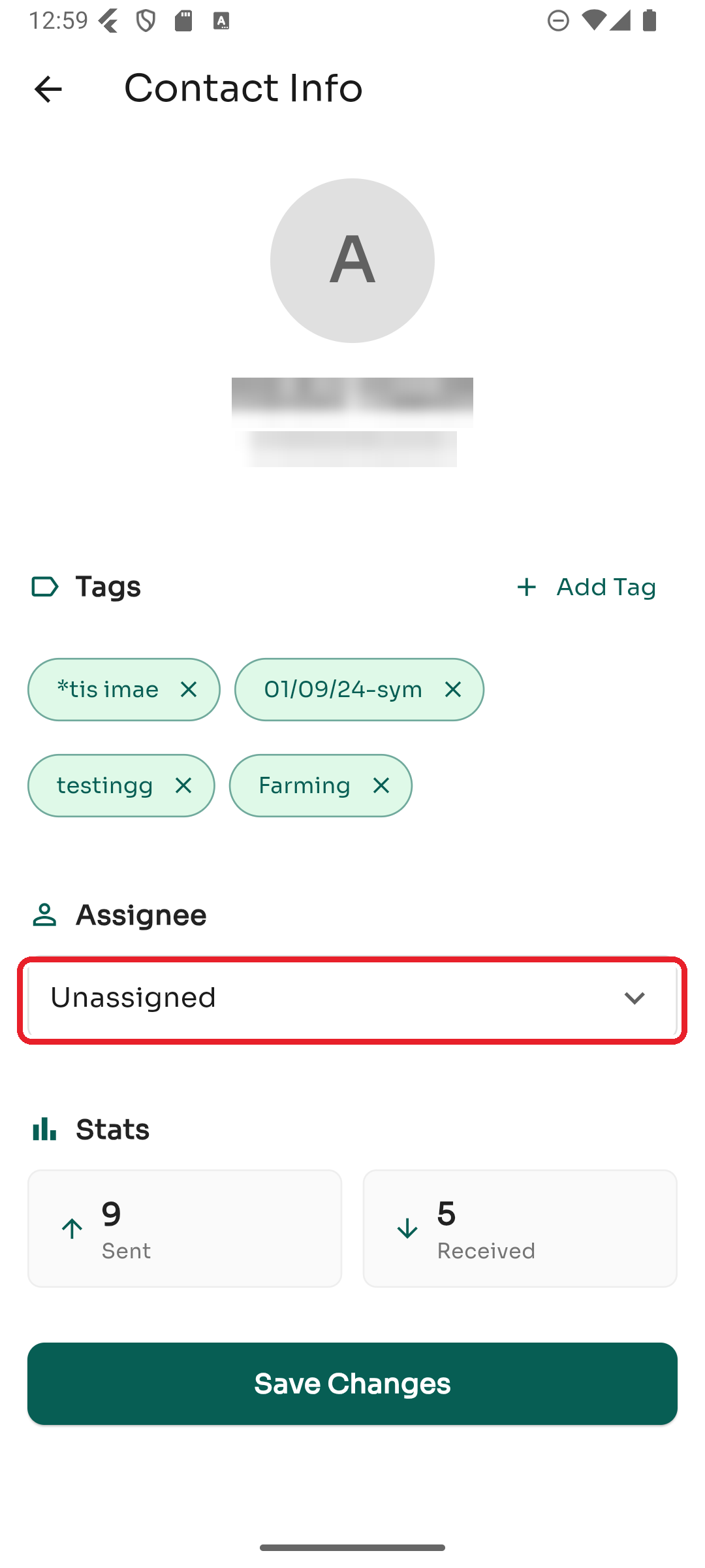 Pick a teammate from the Assignee dropdown